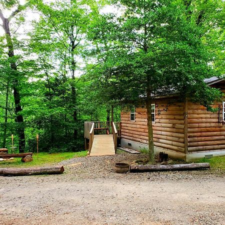 Lil' Log At Hearthstone Cabins And Camping - Pet Friendly Helen Extérieur photo